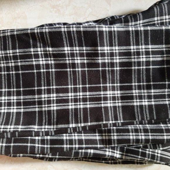 Jacob Black n White Plaid Pants Size 2  Canadian - Picture 5 of 5